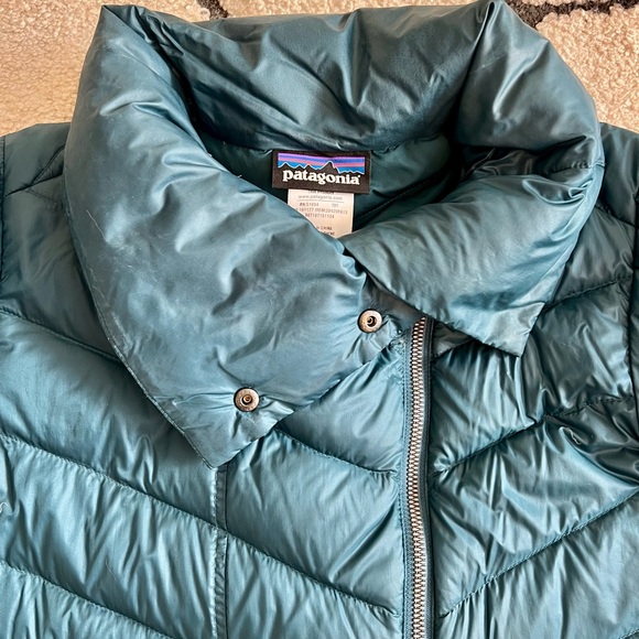 Patagonia Women's Green Prow Down Puffer Jacket XS - Picture 4 of 8